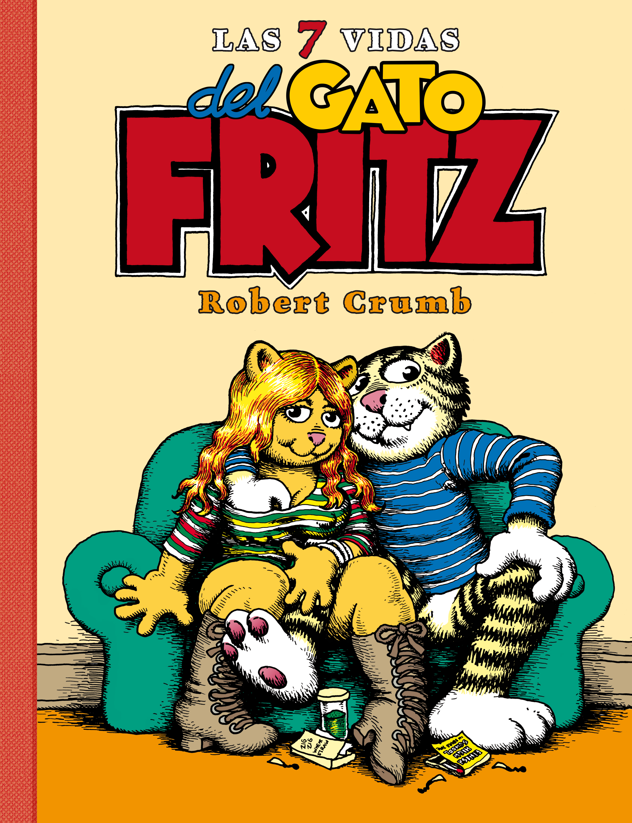 Robert Crumb - Las 7 vidas del Gato Fritz - Cubierta.indd